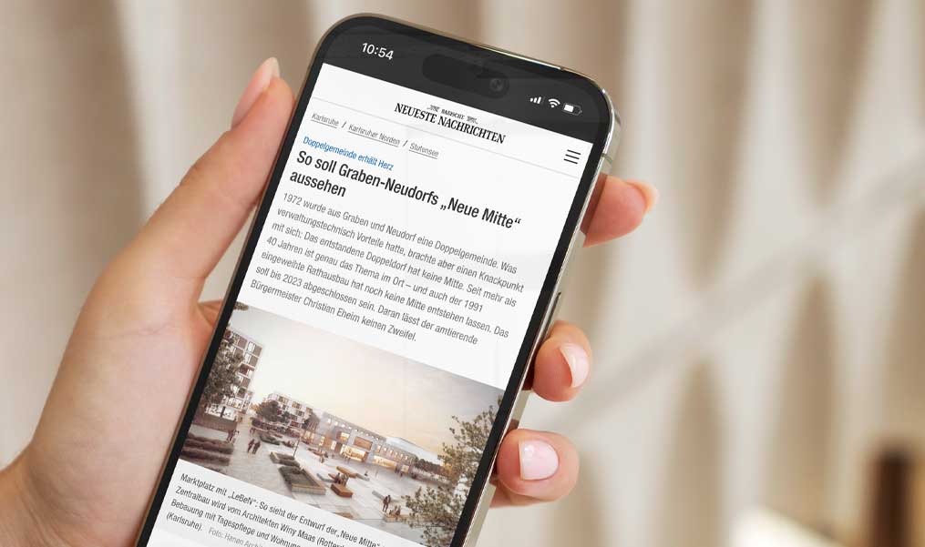 evohaus medien bnn graben neudorf neue mitte - evohaus